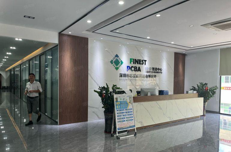 沙井地铁口楼上新出1000平精装修厂房出租电商办公室仓库分租