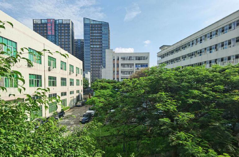 无尘车间松岗大田洋2楼1000平带装修实际面积无转让费低价租