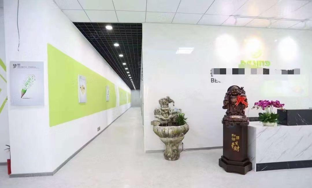 石岩北环上屋地铁口原房东精装修厂房1550平出租，可办环评