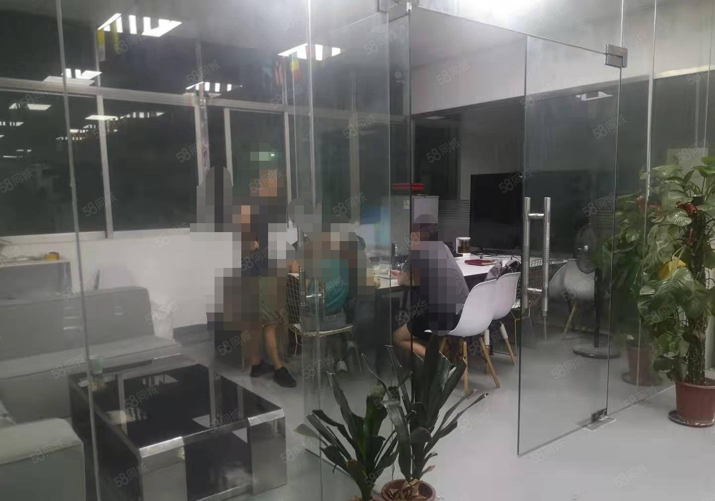 福永塘尾楼上1380平米厂房带装修出租