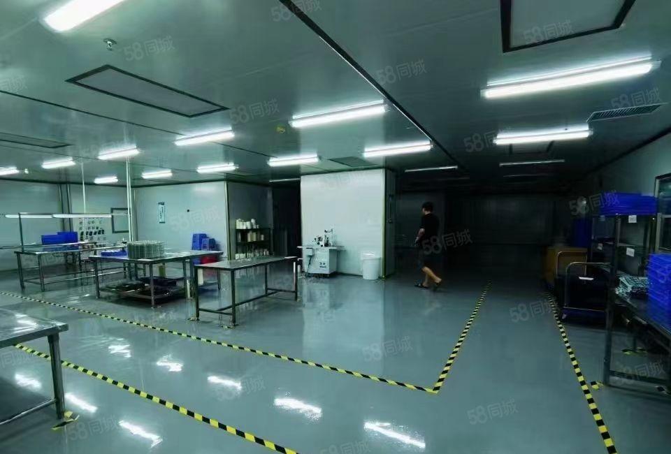 沙井新出厂房整层1500平高新产业园带无尘车间可分租
