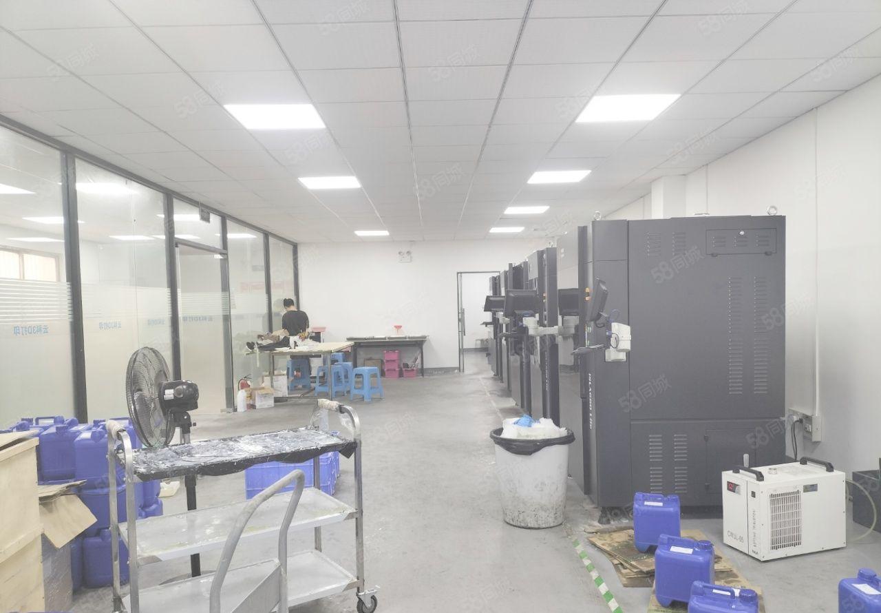 沙井东环路工业园区二楼500平，带装修办公室厂房出租