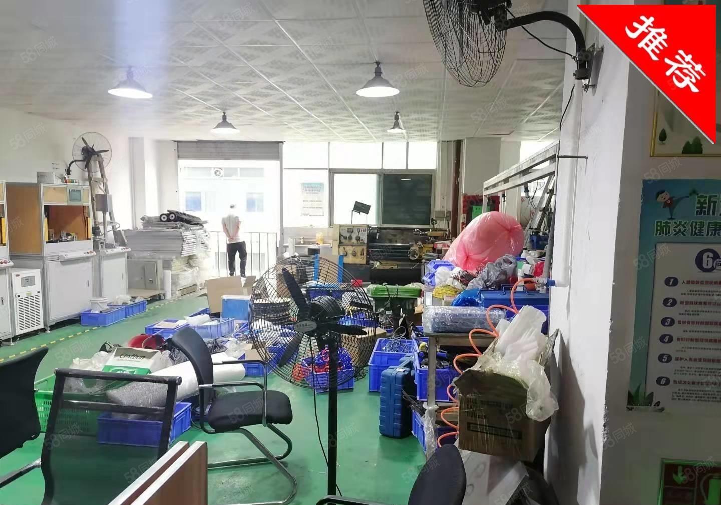 沙井庄村路楼上新出350平，采光好，有现成吊机击口