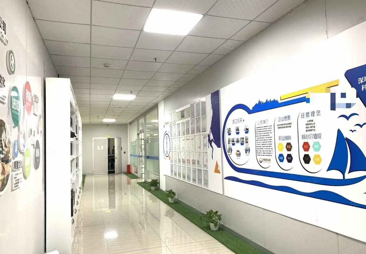 福永和平原房东整层2200平厂房精装修无转让费房东出租