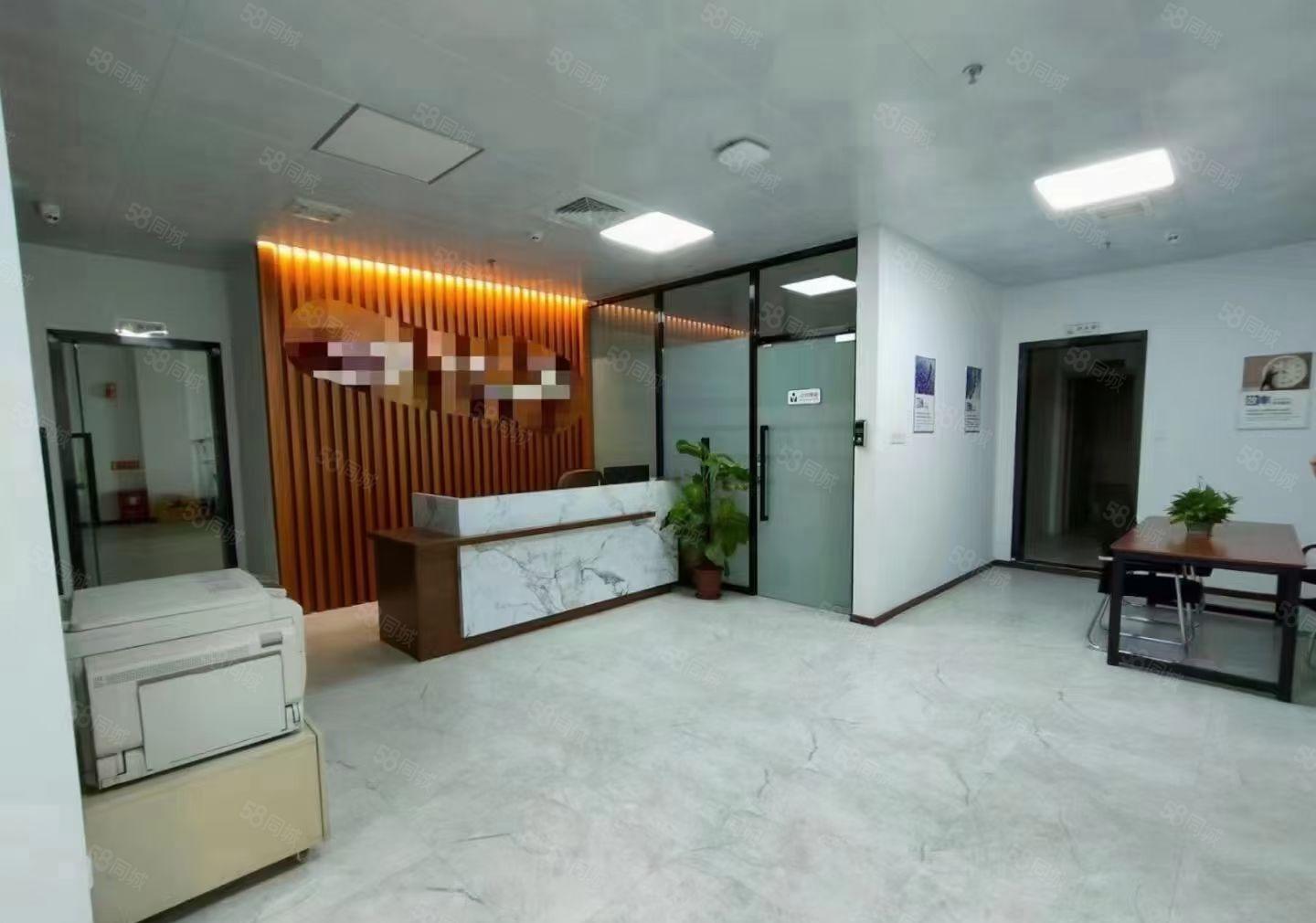 观澜高速口附近大型园区楼上5000平精装修厂房出租可分租