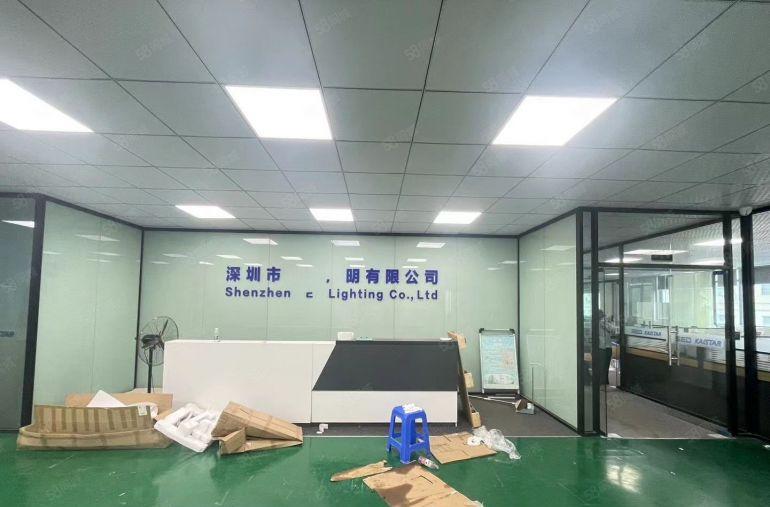 西乡九围2000平精装修原房东红本工业园区厂房低价出租