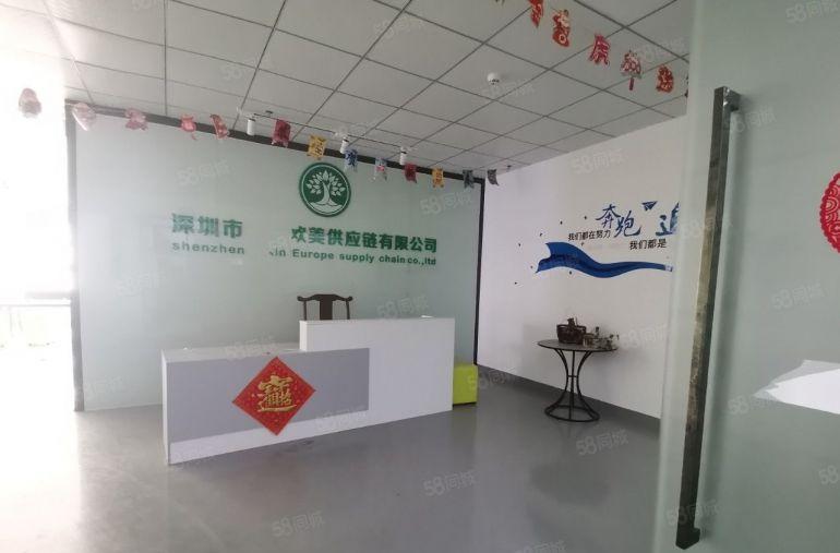 福永厂房出租500平带装修近地铁口一手物业