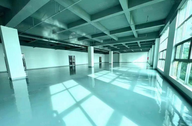 松岗原房东红本地铁口带装修厂房整层1500平实际面积出租