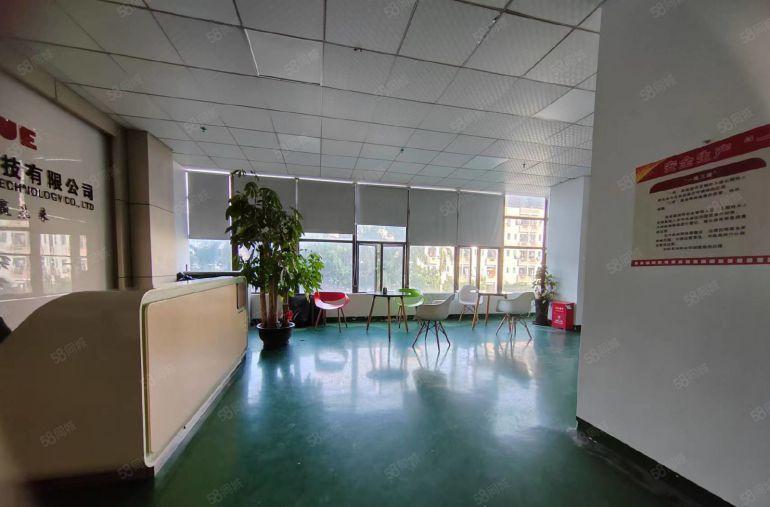 沙井后亭地铁口二楼500平带装修厂房出租仓库分租办公研发组装