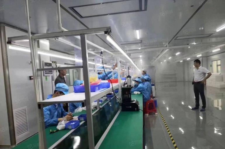 松岗高速口工业区厂房出租2500平无尘车间分租带精装修办公室