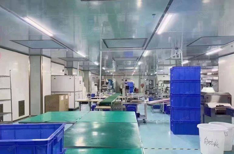 石岩水田高速路口四楼1800平无尘车间豪华装修无转让费