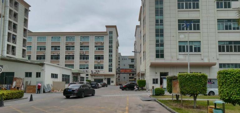 沙井恒明珠科技园原房东独院出租厂房6300平全新地坪漆可分租