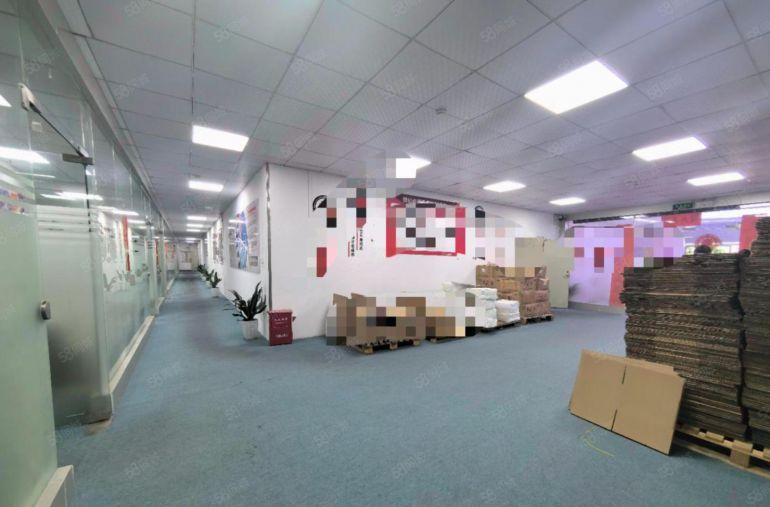 西乡宝田地铁口1500平整层精装修办公研发电商厂房出租大园区