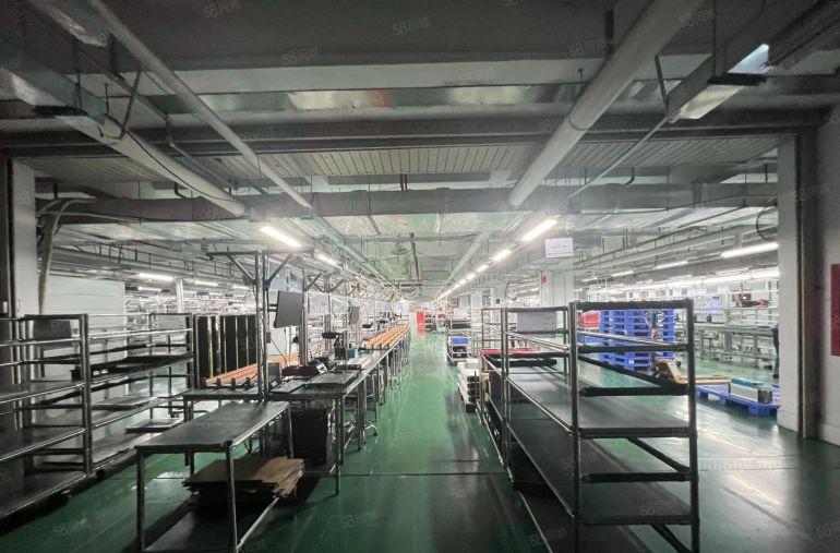 松岗工业园20000平红本厂房仓库一楼上300平起出租空地大