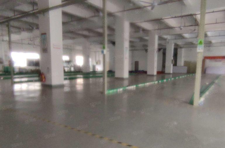 沙井原房东工业区红本1650平方大小分租仓库电子加工厂房出租