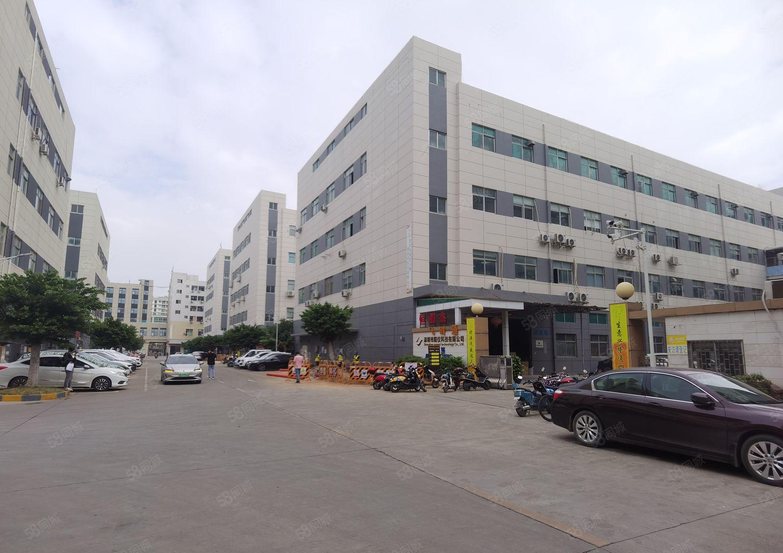 宝安沙井后亭地铁口原房东红本1500平厂房出租350平起分租