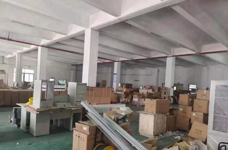 宝安区沙井和一主干道边一楼物流仓2000平方园区空地大