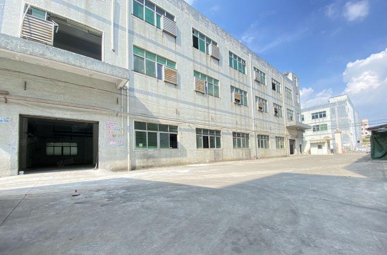 松岗燕罗5800平方独门独院厂房出租一楼带行车有红本一手房东