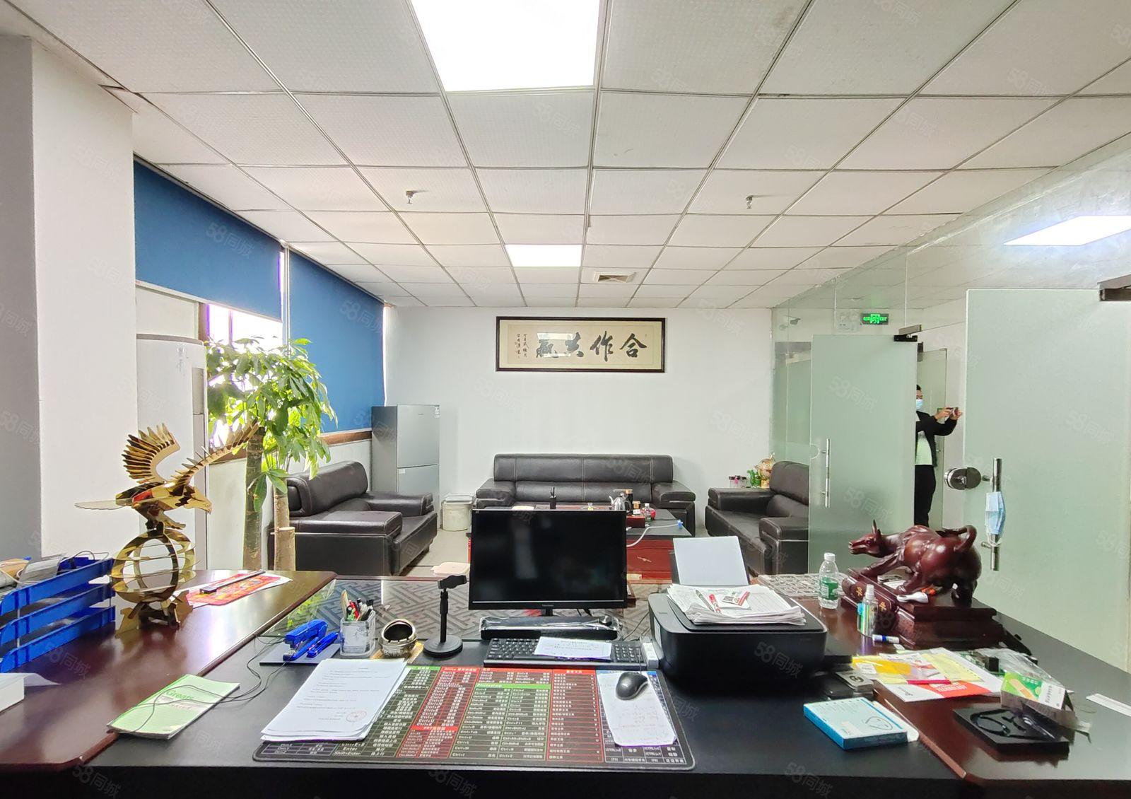 西乡，鹤洲，桃源居附近，楼上带装修1000厂房出租，租金26