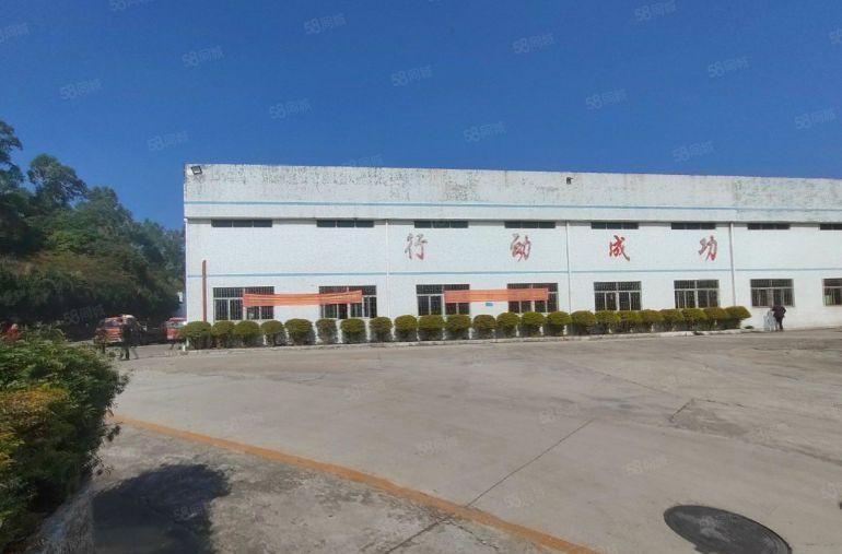 松岗燕川独栋钢构3000平米厂房出租带航车适合五金模具注塑