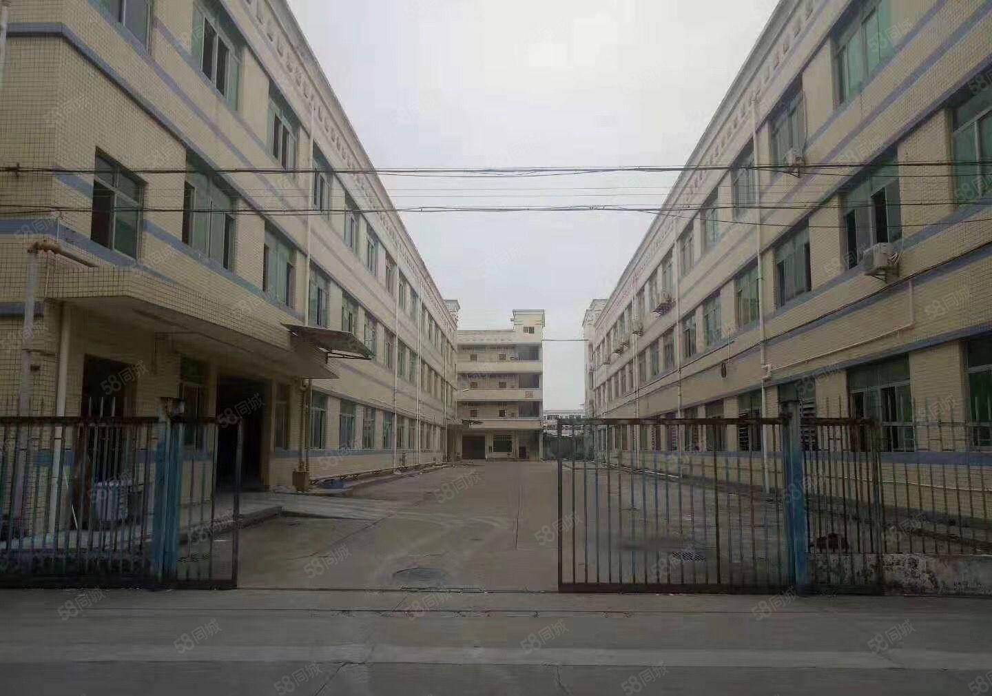 松岗罗田第三工业区独院厂房1500平带精装修厂房出租可办公