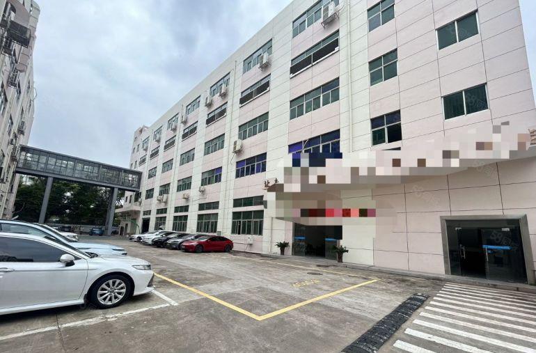 超大空地松岗107国道旁原房东一楼600平带牛角厂房仓库出租