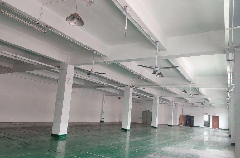 沙井沙三楼上1400平厂房出租有精装修前台办公室水电齐全