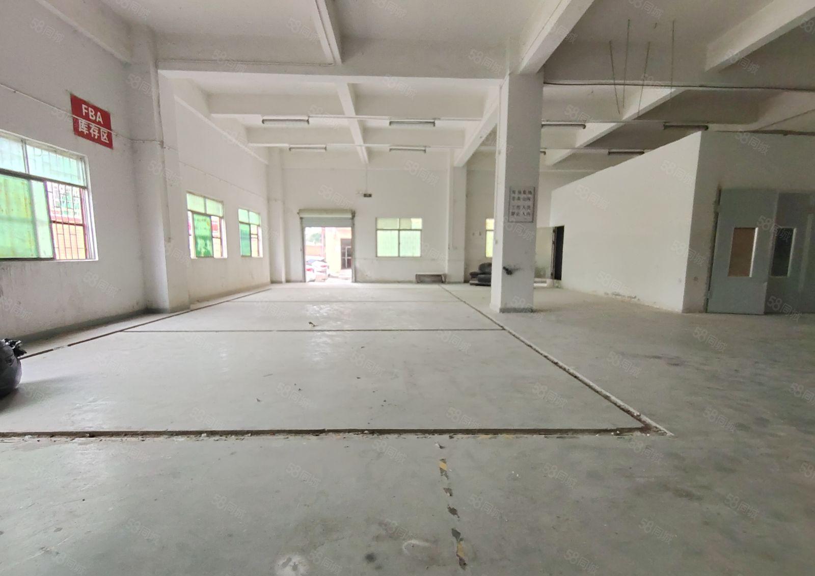 西乡，固戍工业区，一楼1000平厂房仓库出租，可分租500平