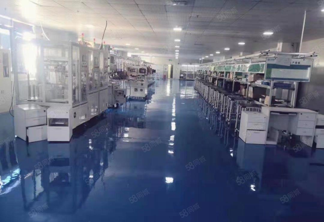 西乡铁岗独院原房东2300平精装修全新地坪漆空地大水电到位