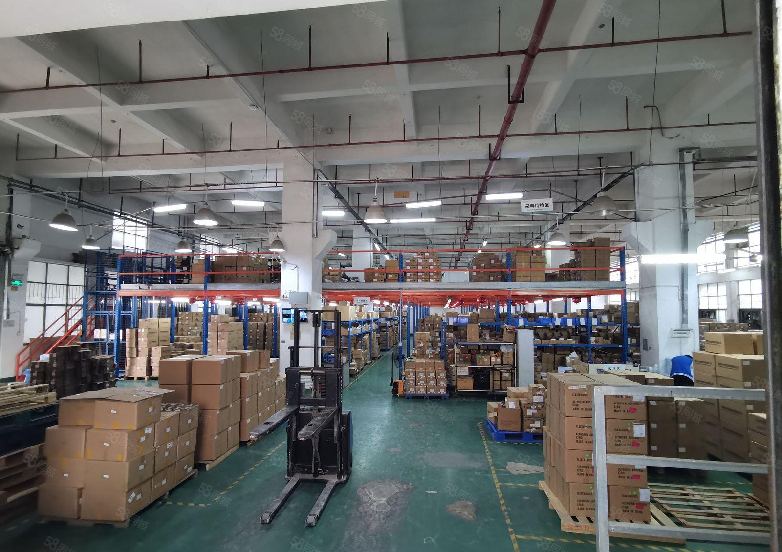 一楼层高7.6米 宝安黄田厂房 带消防喷淋 卸货平台可进大车