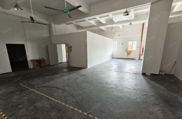 福永桥头地铁站楼上500平米精装修厂房仓库低价出租招租分租