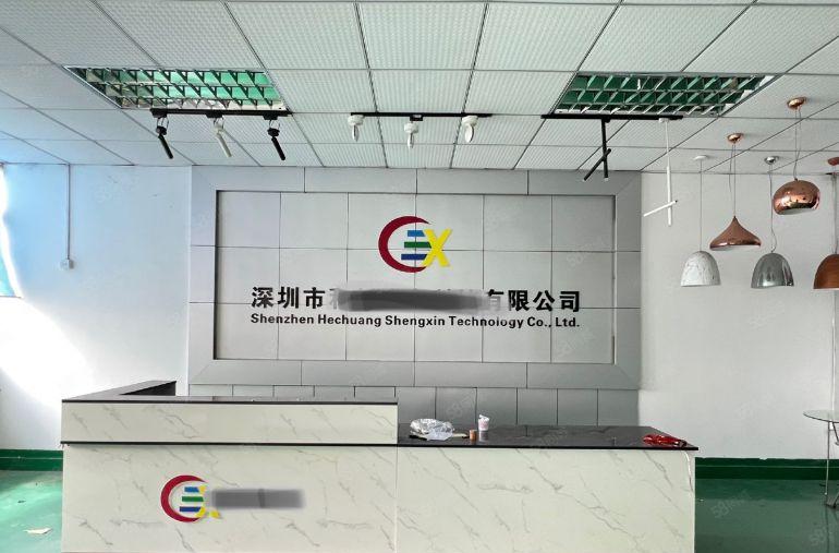 石岩南光高速口1000平精装修原房东工业园红本厂房出租可分租