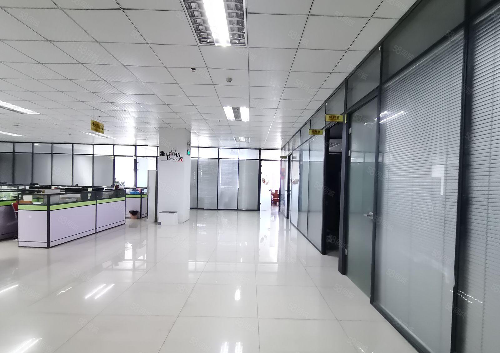 沙井新桥107国道790平方精装修无转让费高新园区厂房出租