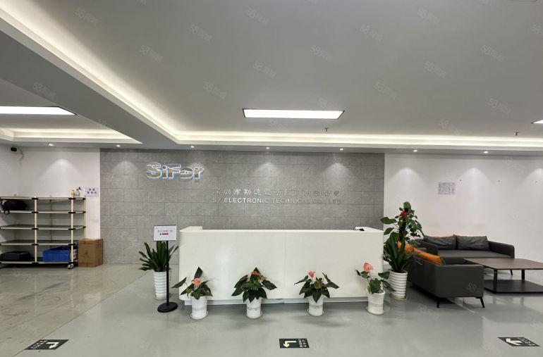 福永原房东1000平方带精装修办公室厂房仓库有红本低价出租