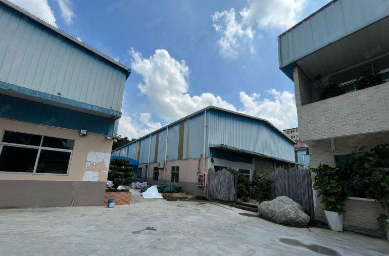 宝安碧头地铁口新出独院钢构厂房出租1700平，精装修滴水8米