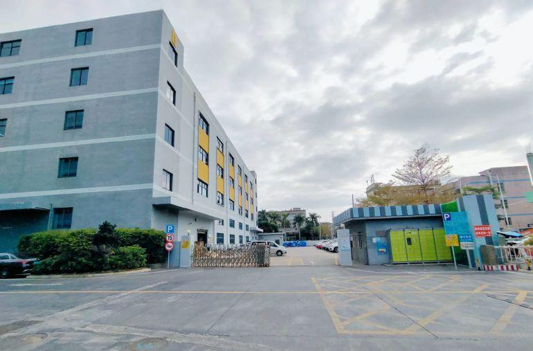 沙井高速口 新沙路工业园5600平独院厂房 带装修可分组