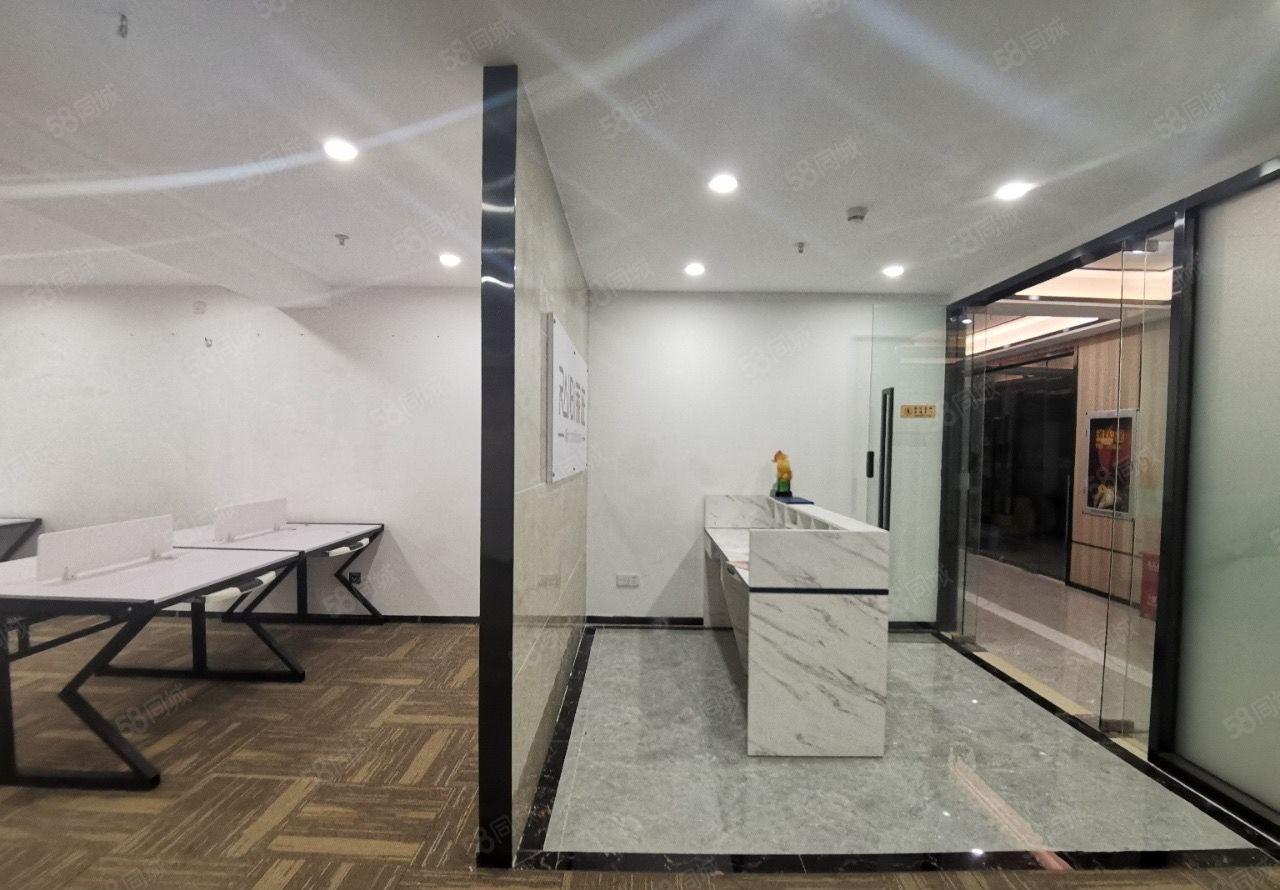 福永桥头地铁口200平办公写字楼厂房出租小面积精装修免租期长