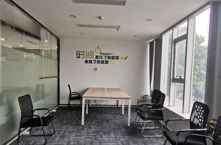 福永地铁口300平办公研发厂房现成精装修家具空调齐全可分租