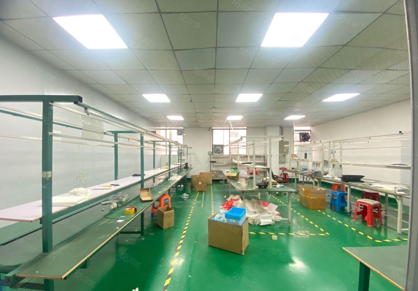 石岩地铁口700平方精装修工业园红本仓库厂房出租 无转让费