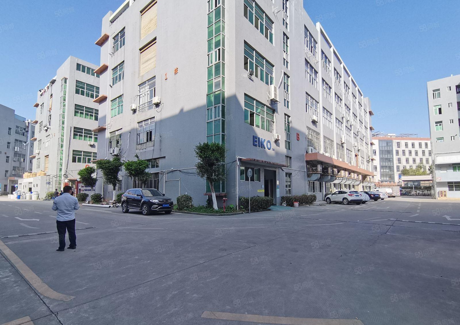 石岩石龙仔二楼2百5百1000平方带装修工业区厂房仓库出租