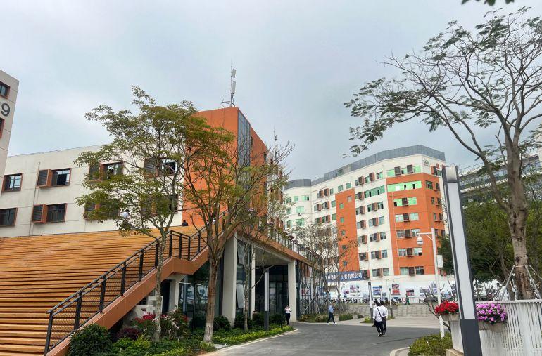 西乡科技桃花源整栋4层7236平方实际面积国企物业厂房出租