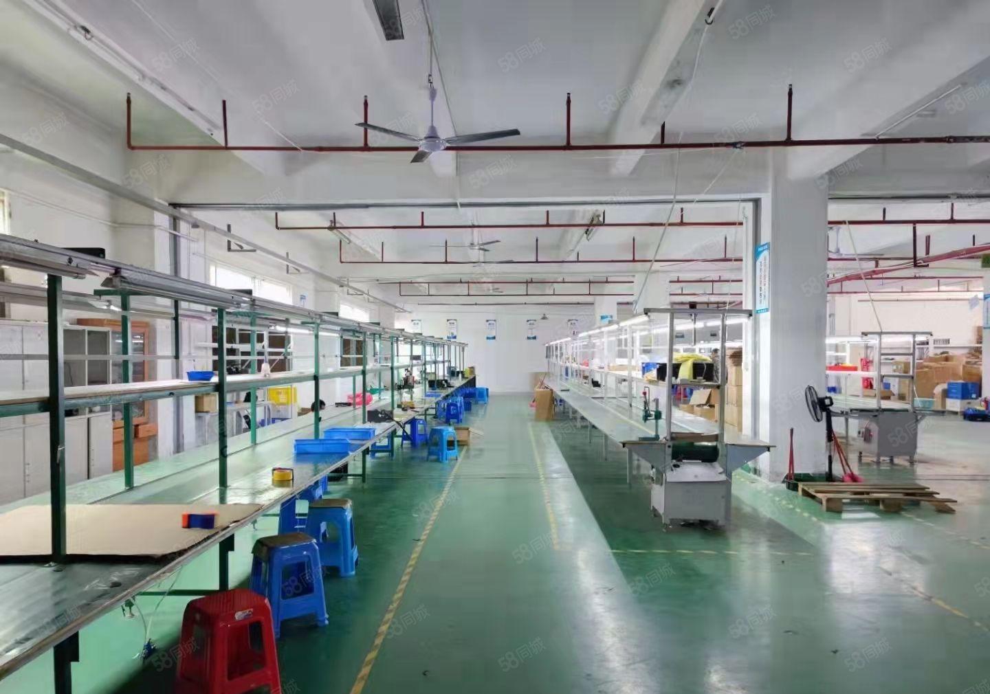 松岗沙浦围工业区1000到5000平厂房仓库25元原房东出租