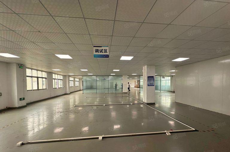 沙井后亭工业区7栋一楼1500平带有豪华装修空地超大可分租