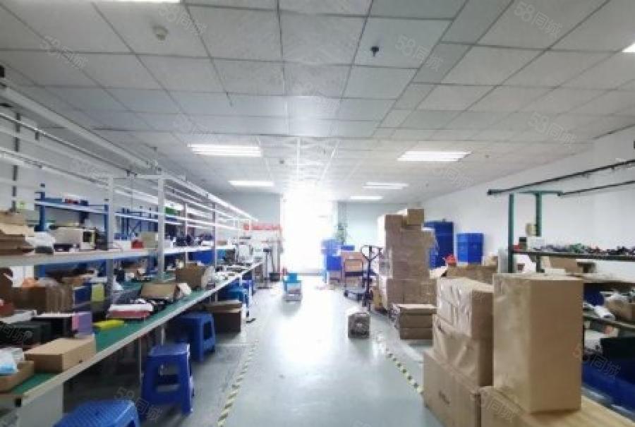 福永会展附近原房东楼上700平精装修厂房仓库出租，可办环评