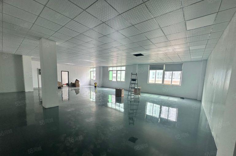 沙井上星楼上300平带装修厂房水电齐全