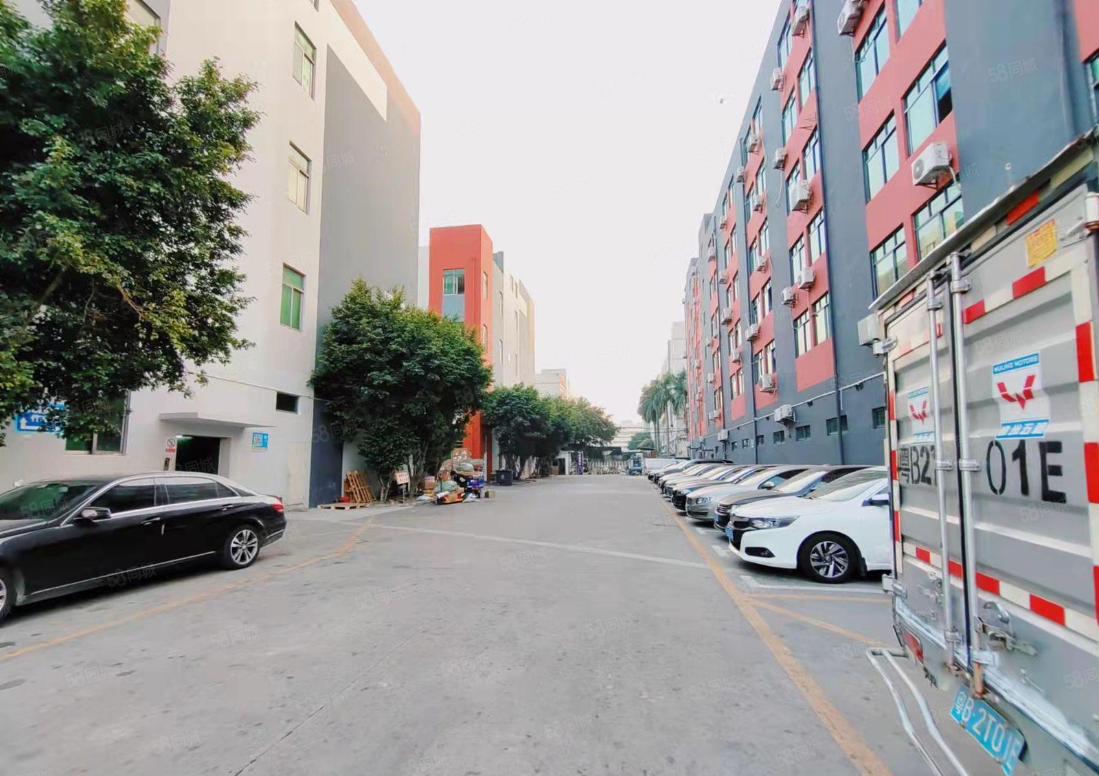 福永107国道边楼上195平原房东精装修厂房出租易招工形象好