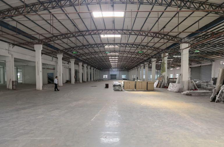 惠州秋长淡水科技园单一层5000平钢构厂房出租低价可分租