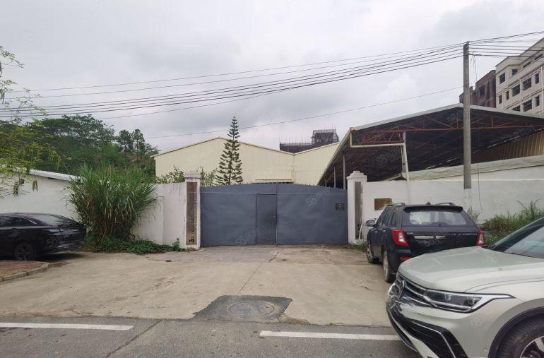 惠阳秋长国道旁原房东带现成行车钢结构滴水九米3500平方出租