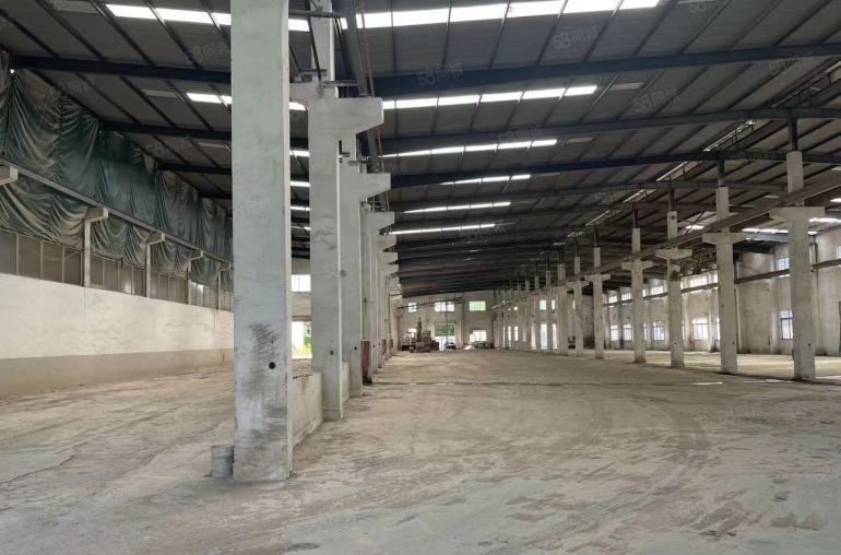 空地大！惠州秋长独院钢构厂房出租一楼12000平可分租8米高