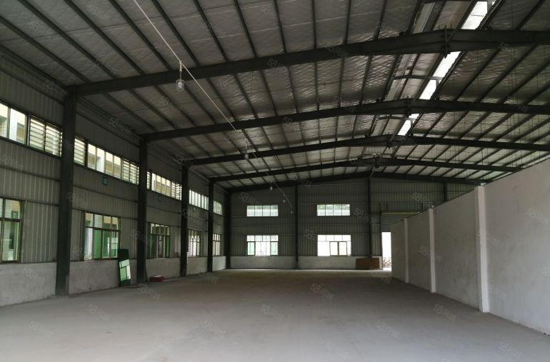 滴水12米钢构厂房出租原房东实际面积3000平米工业园铁皮